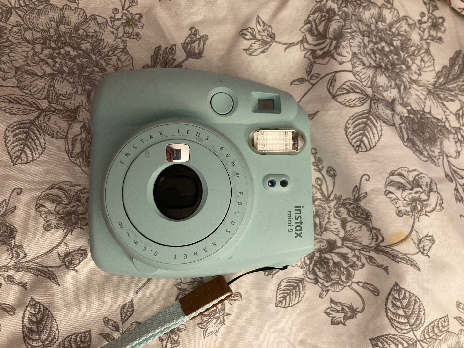 Sky Blue Instax Polaroid Camera