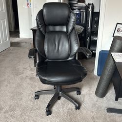 LAZBOY Black Office Chair