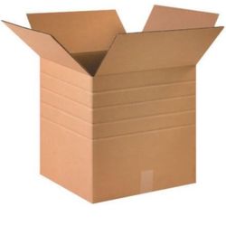 16 x 16 x 16" Multi-Depth Corrugated 10 Boxes=185