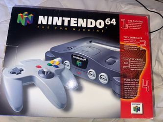 NINTENDO 64 NEW IN BOX