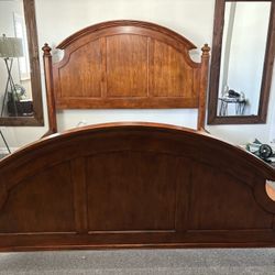 King size Full Wood Bed Frame