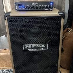 Mesa/Boogie Subway D-800+ Bass Rig w/ Subway 2x12 800W Cabinet – Excellent Condition