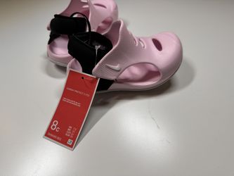 Nike Sunray Protect 3 Pink Sandals For Toddlers 8c