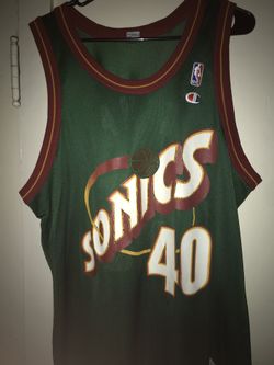 Shawn Kemp Signed Jersey