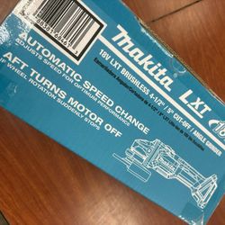 Makita New Grinder 41/2'-5' Brushless 