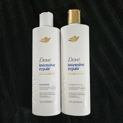 $ 8 For Both - Dove Intensive Repair Shampoo And Conditioner 12oz