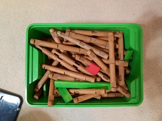 Building stacking toy