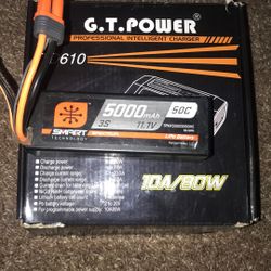 Gt power Rc Charger Touchscreen & 3s Lipo Battery 
