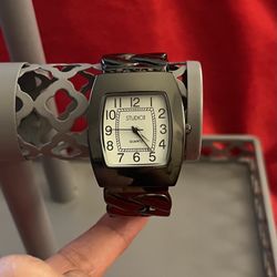 Bangle Watch - Gunmetal Color
