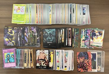 Bulk Pokemon, Yugi-Oh, One Piece, Marvel, MTG, Dragon Ball Z and more