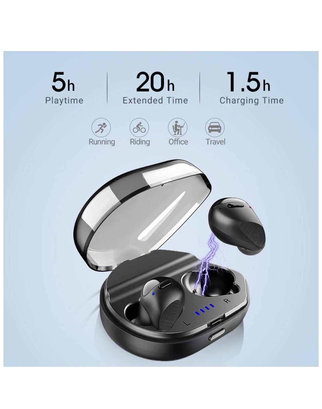 wireless earbuds