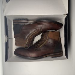Aldo Ulyrein Brown Leather Boots - Men’s Size 12