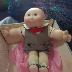 Cabbage Patch Kid Timothy David Porcelain Arm's And Head 