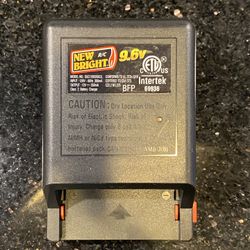 New Bright R/C 9.6V Battery Charger Wall Plug Model SGC1200350CU