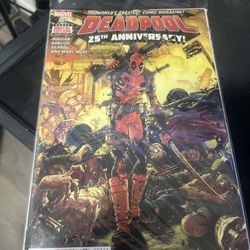 Deadpool 25th Anniversary Comic Book