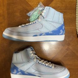 Nike Air Jordan 2 Retro X J Balvin Shoes DQ7691-419 US 10.5 Men
