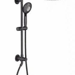 Spectra Versa 4-Spray Round 24 in. Wall Bar Shower Kit with Hand Shower 1.8 GPM in Legacy Bronze