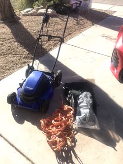 Kobalt 13 Amp 21 in Deck Width Corded Electric Push Lawn Mower with Mulching Capability for Sale in Tempe AZ OfferUp