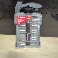 Husky
Ratcheting Precision Screwdriver Set (23-Piece)