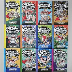 Captain Underpants Dav Pilkey Full Color Bundle Set  Books Book Epic Novel 1-12

Great condition. From non smoking pet free home. Book Bundle includes