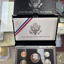 1996-S U.S. Mint Silver Proof Set SKU: PS1992SA