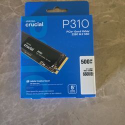 Crucial SSD NVMe 2280 M.2 "500GB"