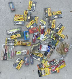 Lots Of Saltwater Lures New