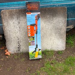 Black Decker Cordless Trimmer