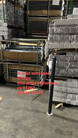 49”*2”post with base $10