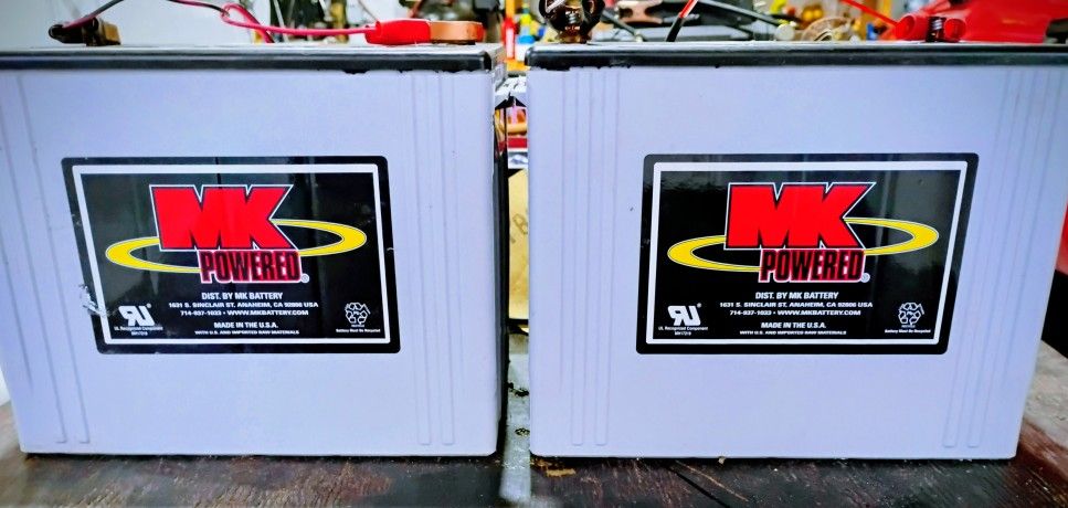 Scooter Batteries 12 Volt 75Ah (2)