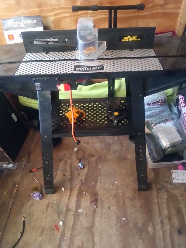 Wolfcraft router center on sale 670