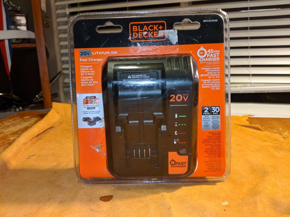 Black & Decker Fast charger