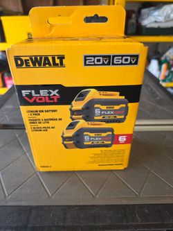 DEWALT 20/60V MAX* FLEXVOLT? 6Ah Battery 2-Pack