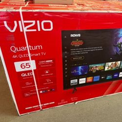 65. Vizio. Tv Qled M Series Smart 4k HDTV  Free Delivery. 6 Month Warranty.  