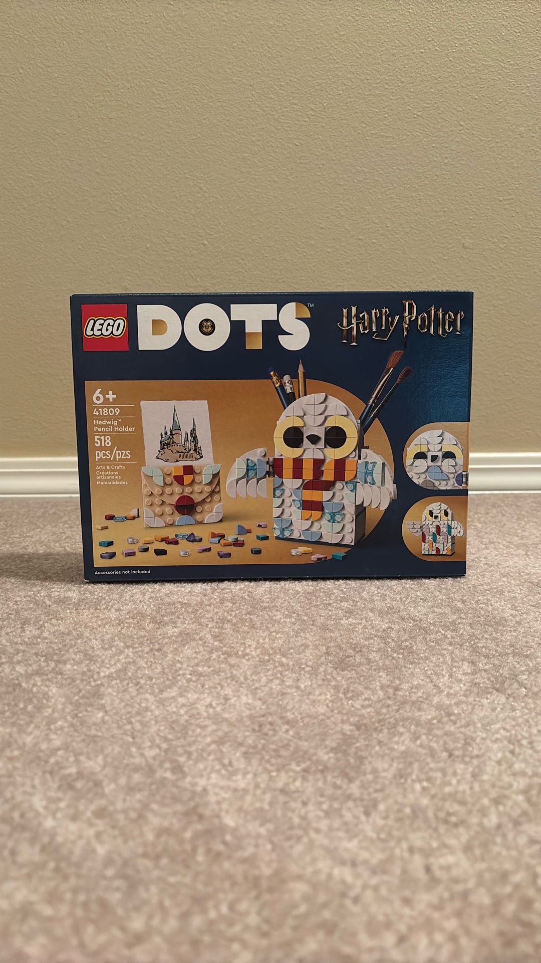 Lego Dots Harry Potter Hedwig Pencil Holder