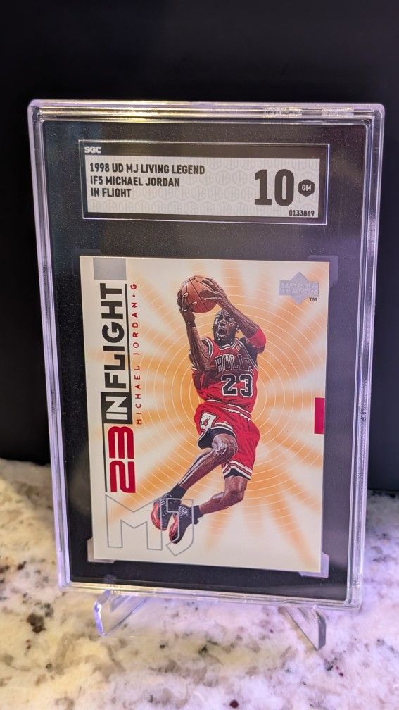 Michael Jordan 🐐 1998 In Flight SGC 10 