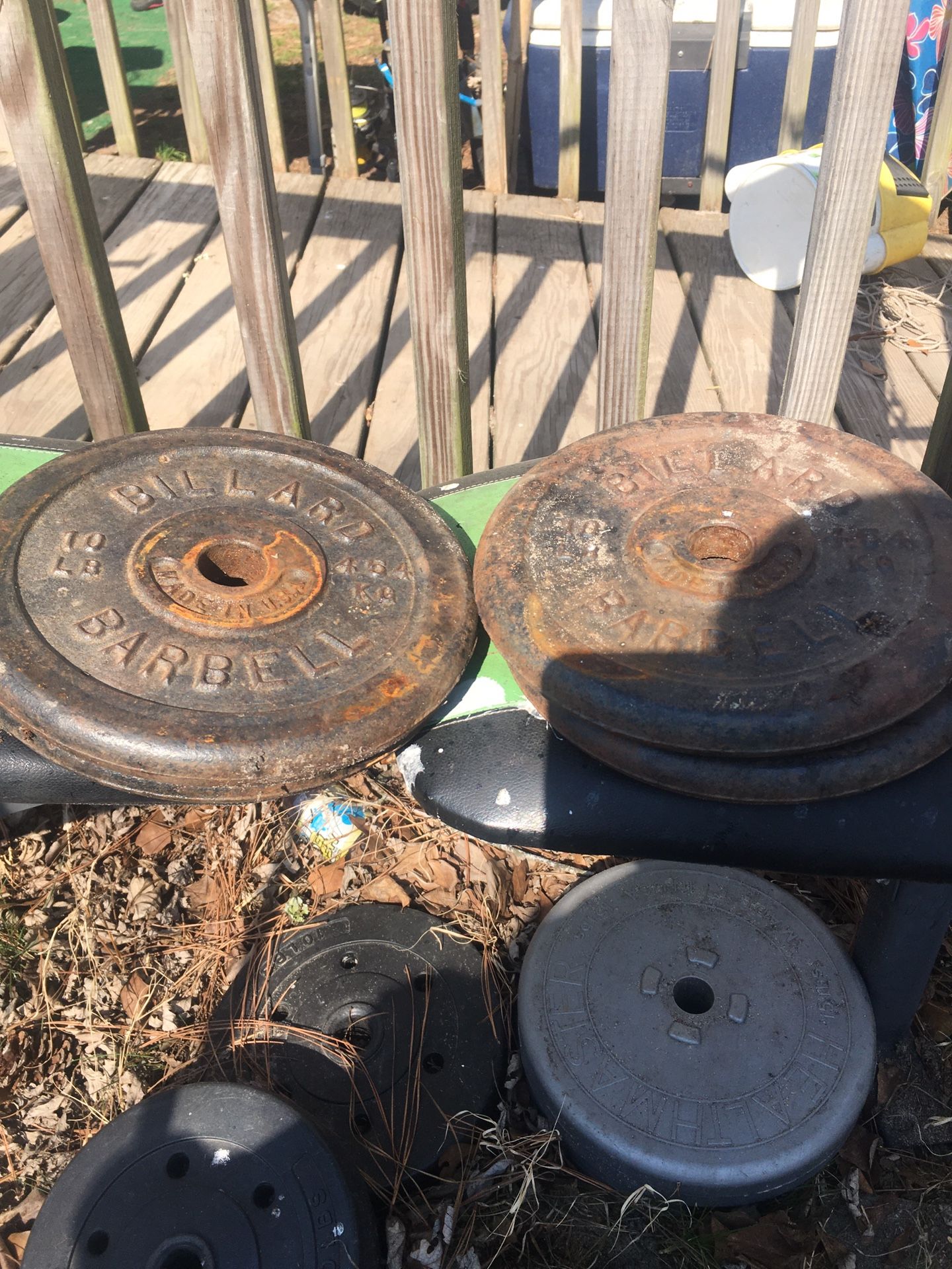 Bullard Steel weights 10 pound 4