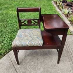 Vintage Telephone Table 