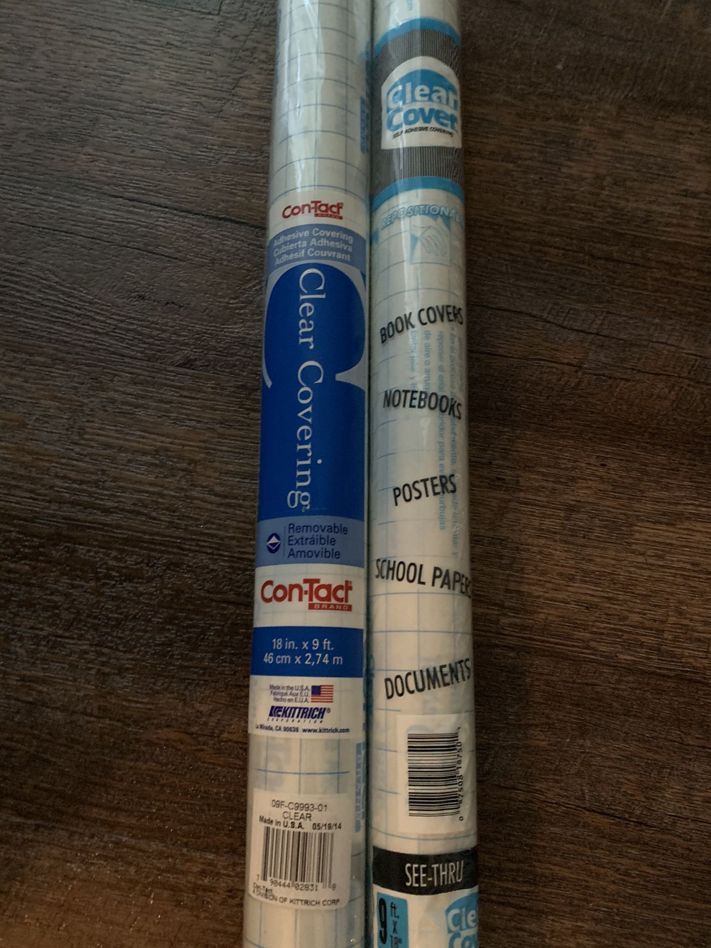Clear covering - clear contact paper