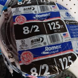 New Romex Wire 8/2