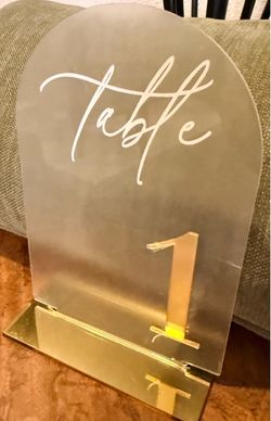 Table numbers
