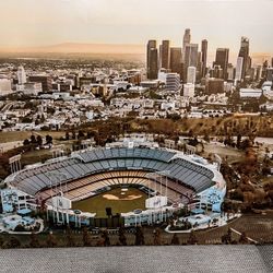 DODGER STADIUM Canvas Wall Art - $15 & $35