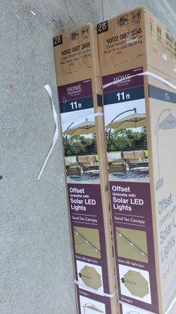 Hampton Bay 11 ft. LED Round Offset Outdoor Patio Umbrella in Chili Red......NEW $200 FIRM for Sale in Upland, CA - OfferUp Hampton Bay 11 ft. LED Round Offset Outdoor Patio Umbrella in Chili Red......NEW $200 FIRM for Sale in Upland, CA - OfferUp