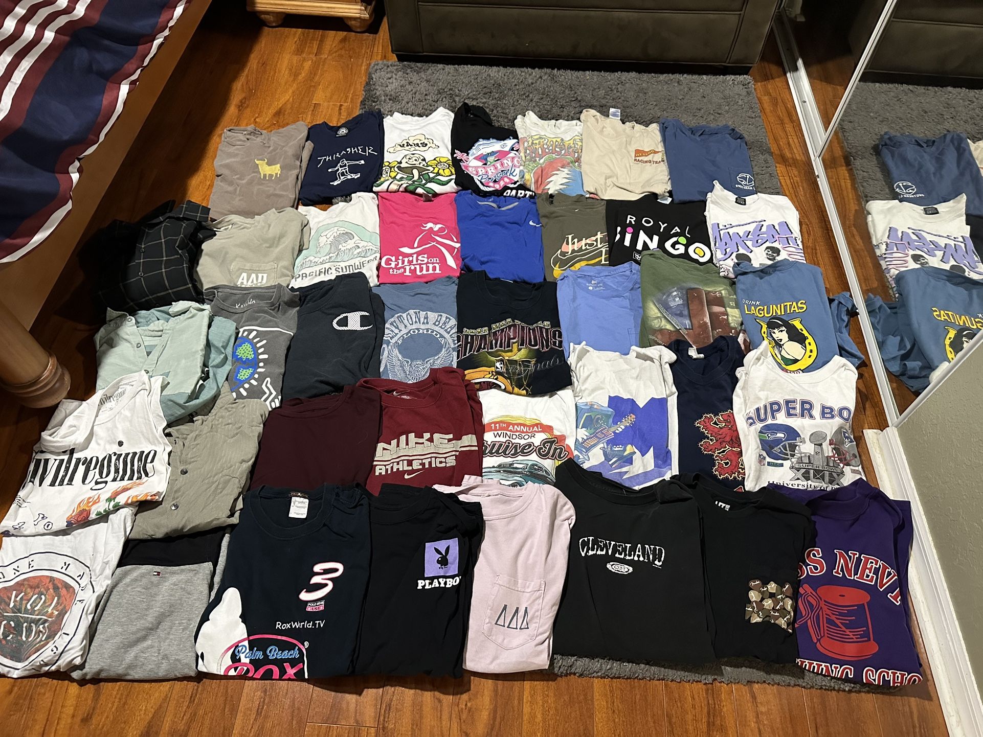 T Shirts , Short Sleeve Shirts - Over 40 Items