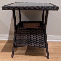 Outdoor Wicker Coffee Table