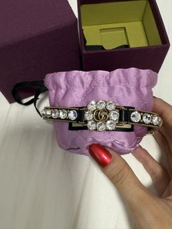 Gucci Leather Crystal Women