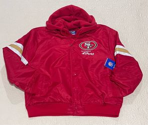 NFL San Francisco 49ers red bomber jacket