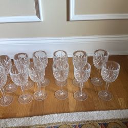 Crystal Wine Glasses Set Of 12