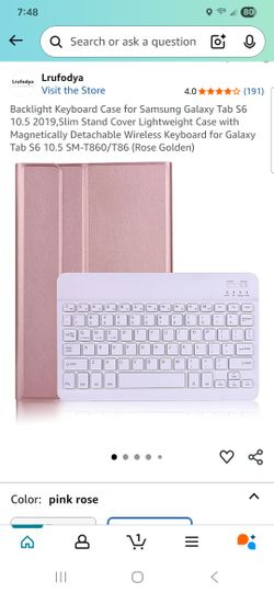 Keyboard & Case for Samsung Galaxy Tab