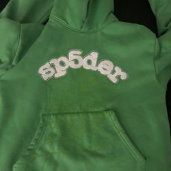 Green Spider Hoodie